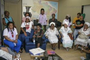 MEETING OF BLACK WOMEN WITH MINISTER NILCEA FREIRE