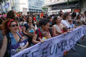 The "Women Against Cunha" Protest