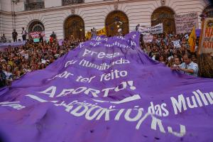 The "Women Against Cunha" Protest