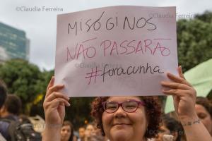 The "Women Against Cunha" Protest