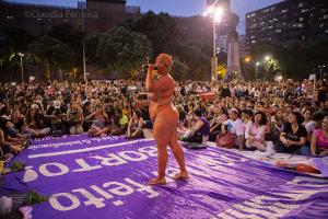 The "Women Against Cunha" Protest