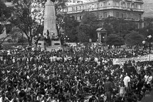 manifestação pela anistia