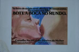 Na hora de exigir seus direitos de amamentar, faça como o seu filho BOTE A BOCA NO MUNDO