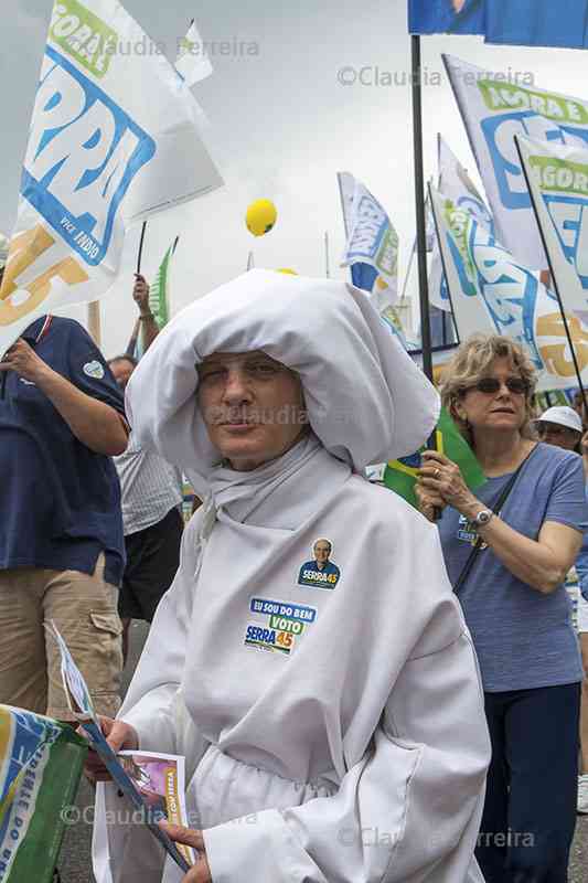 PRESIDENTIAL  CAMPAIGN, WALK IN SUPPORT OF JOSÉ SERRA