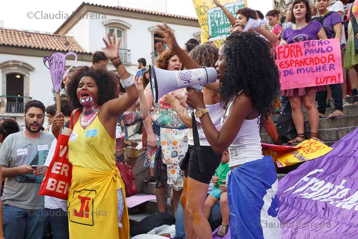 The "Women Against Cunha" Protest