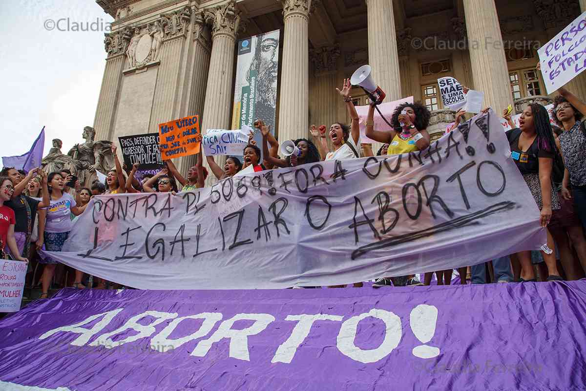 The "Women Against Cunha" Protest