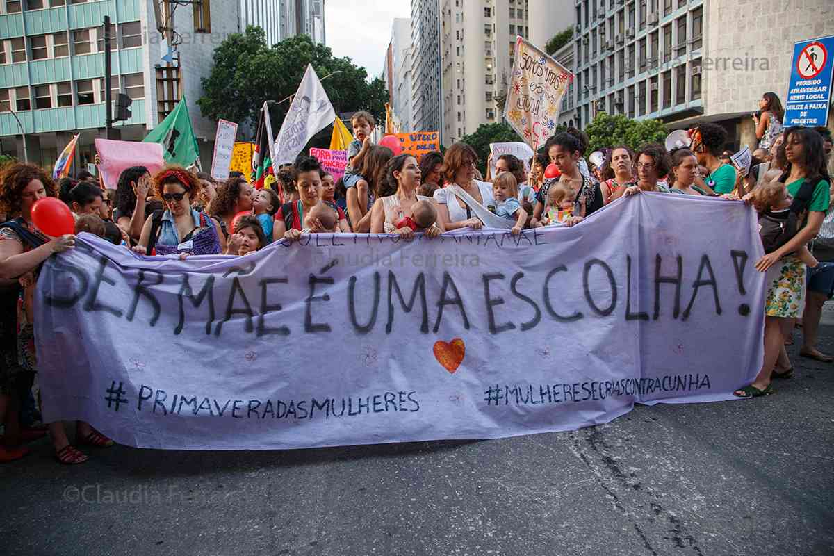 The "Women Against Cunha" Protest