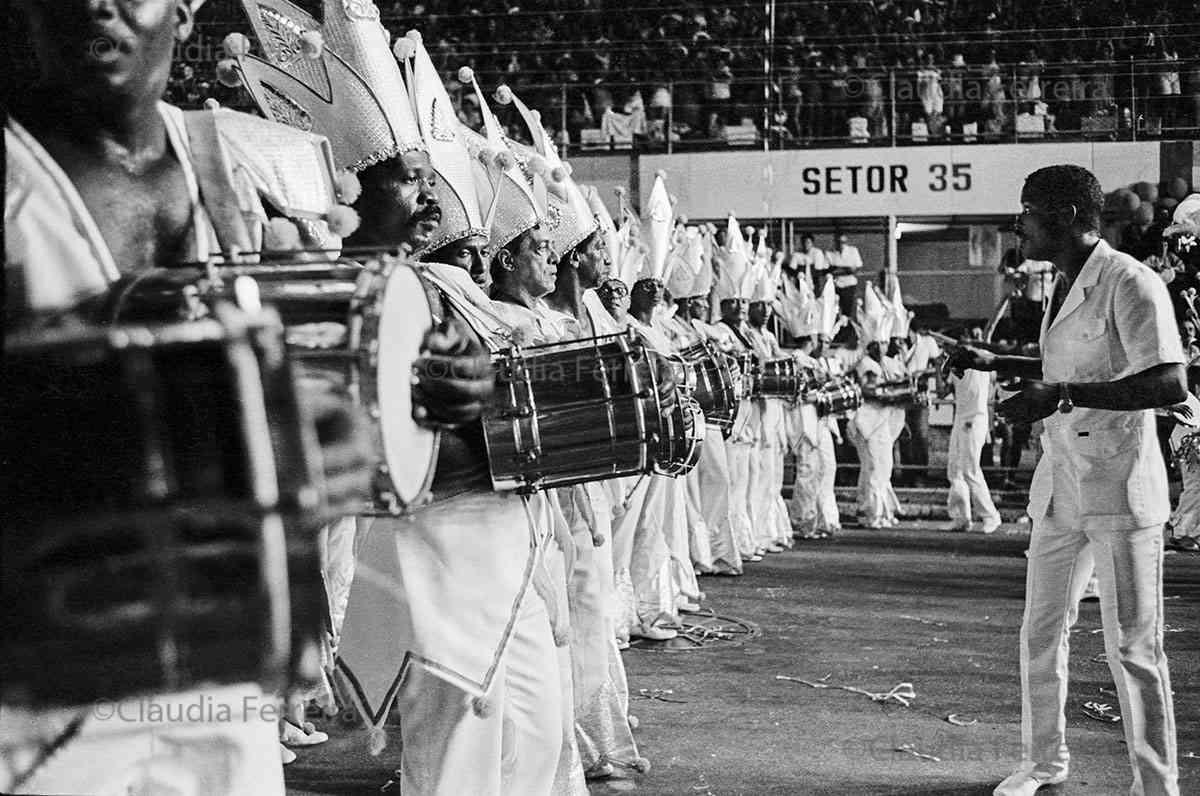 Parade of Recreative Society  Samba School Unidos de Vila Isabel.
