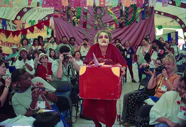 IV Conferência Mundial da Mulher - Fórum de ONGs. Tenda da América Latina e Caribe, Tenda da Diversidade