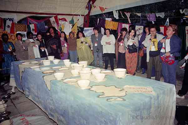 IV Conferência Mundial da Mulher - Fórum de ONGs. Tenda da América Latina e Caribe, Tenda da Diversidade IV Conferência Mundial da Mulher - Fórum de ONGs. Tenda da América Latina e Caribe, Tenda da Diversidade