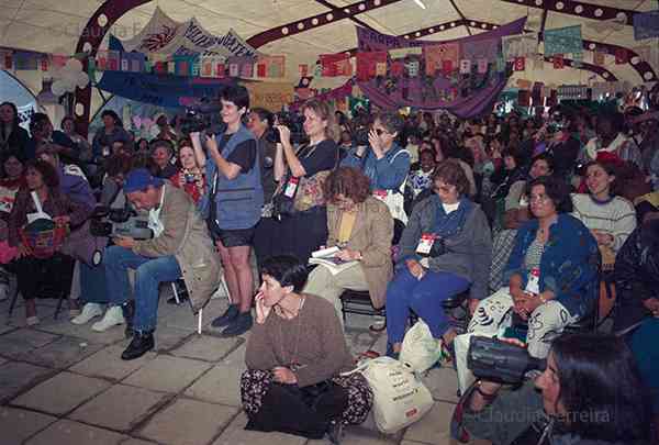 4th Women's World Conference - NGO Forum, Latin American and Caribbean Tent, Diversity Tent