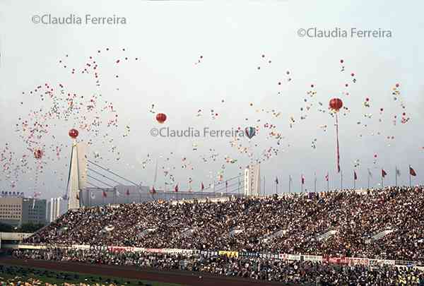 IV Conferência Mundial da Mulher. Estádio Nacional de Esportes Olímpicos