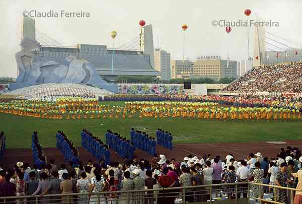IV Conferência Mundial da Mulher. Estádio Nacional de Esportes Olímpicos