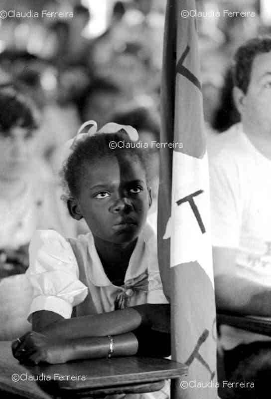 Campanha em apoio ao candidato à presidência Lula 