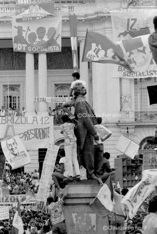 Campanha Eleitoral do candidato à presidência Brizola