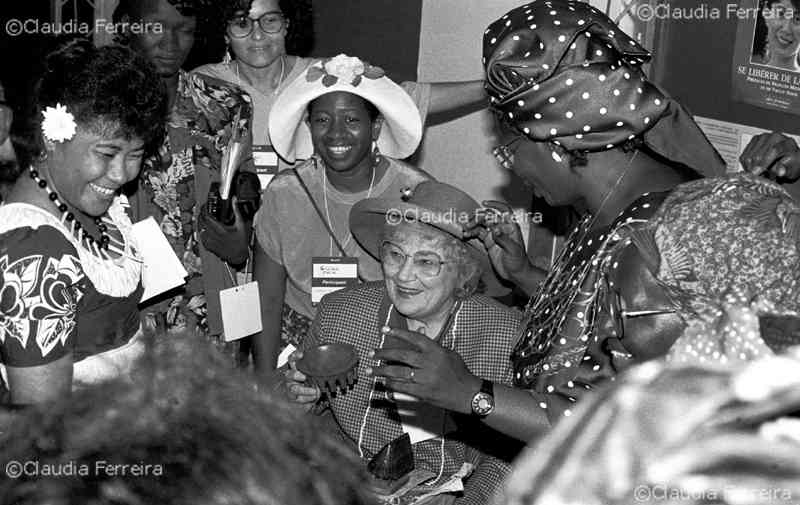 Conferência das Nações Unidas para o Meio Ambiente e Desenvolvimento/ECO 92 - Fórum Global / Planeta Fêmea. 