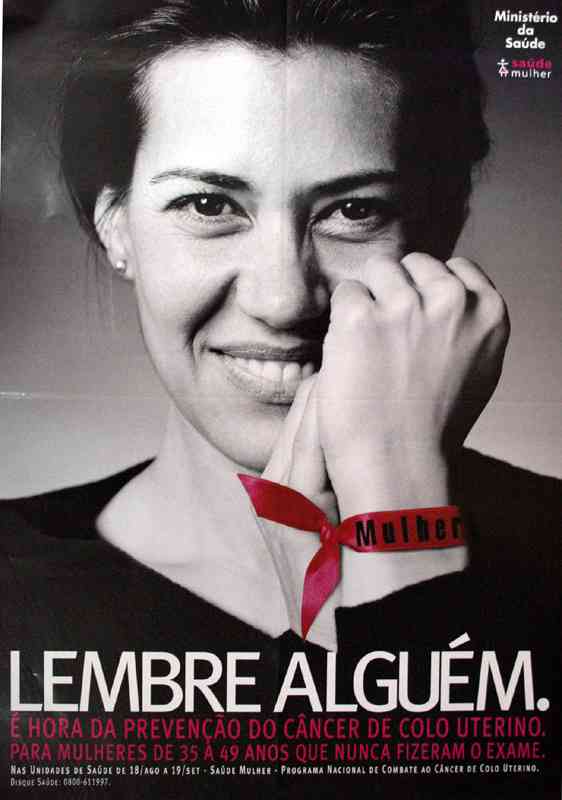 LEMBRE ALGUÉM. É HORA DA PREVENÇÃO DO CANCER DE COLO UTERINO